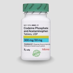 Acetaminophen and codeine 300 30mg