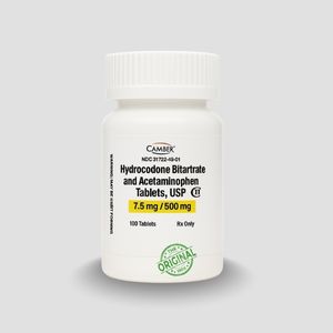 Hydrocodone 7.5 500mg